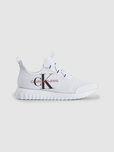 Calvin Klein Cipők HU953121 | Calvin Klein Mesh Női Sportcipő Fehér